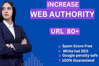 increase domain url rating ahrefs ur 80 plus