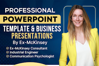 create powerpoint slides as ex mckinsey
