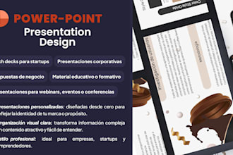 a professional presentation for your business or event