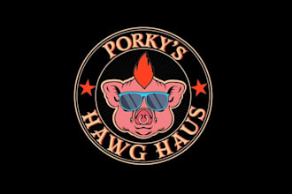 create a food and drink logo design for you