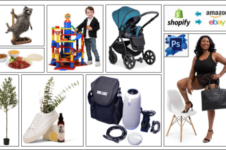 do quickly any background removal, product retouching
