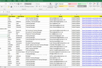 do email scraping, email verification and email list building