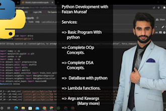 code in python programming projects and task