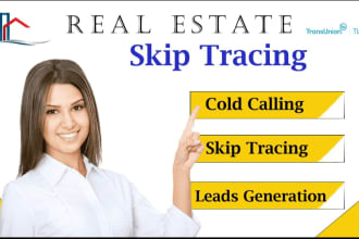 do real estate leads with bulk skip tracing cold calling