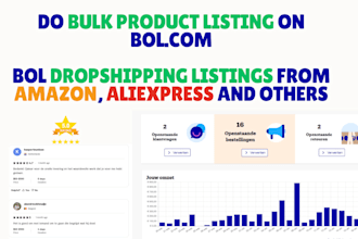 do product listing on bol com in dutch