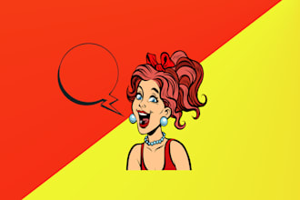 design outstanding joyful girl logo with express delivery