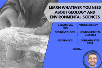 help you with geology and environmental sciences