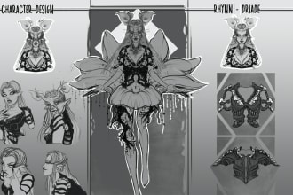 draw your original character design