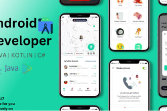 build your android mobile app using java android studio