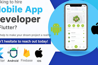 develop a scalable mobile app with backend cloud admin panel