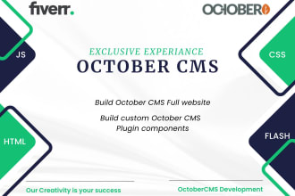 develop your web applications in october cms or laravel