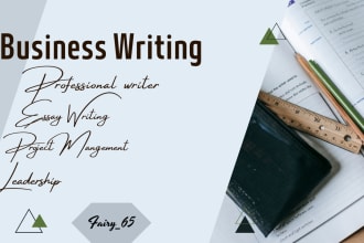 write leadership and project management assignments for you
