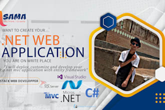 build fully functional asp dot net framework web application