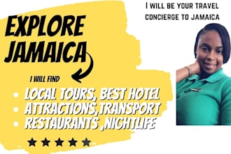 be your travel concierge to jamaica