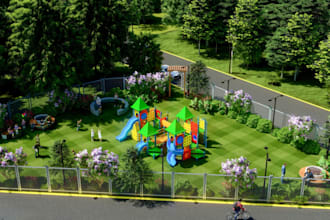 create your backyard, front yard, patio landscape design in 3d