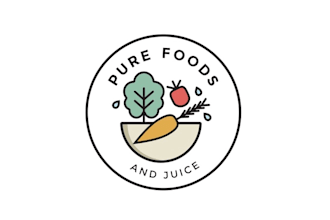 do amazing favorite genius catchy cafe juice and smoothie bar logo