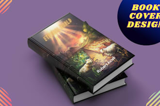 design fantasy kindle ebook cover with  free 3d mock up in 12 hours