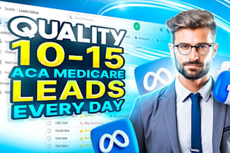 generate medicare, aca and insurance leads using facebook ads