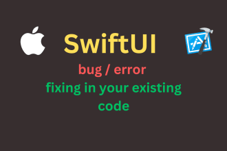 fix error and bug in your swiftui or swift ios app