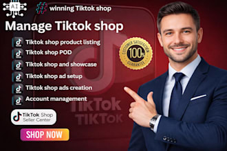 manage and setup your tiktok shop and boost sales