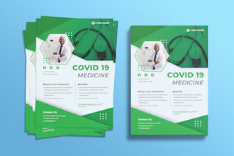 do medical brochure, dental, healthcare, and medical flyer