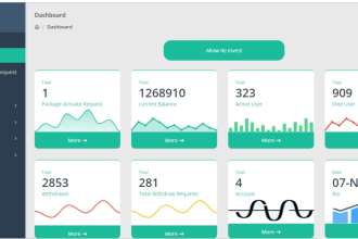 develop MLM,crypto,ROI,CRM,pos,erp web application system