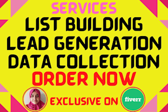 do targeted b2b lead generation and email list building