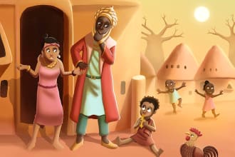 do african american children book illustration
