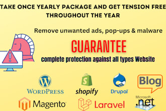 protect your website from malware for 365 days