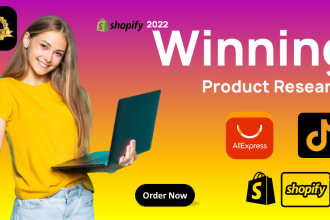 do shopify dropshipping product research or find winning products