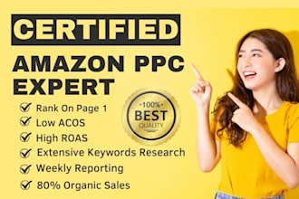 setup, optimize and manage your amazon PPC campaigns