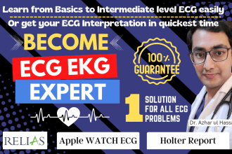 be your ecg telemetry expert for nurses, medical students and apple watch ecg