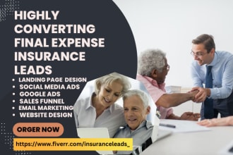 generate final expense leads burial insurance leads final expense lead funnel