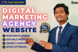 create your digital marketing agency website in 23 hours