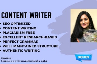 write content for you