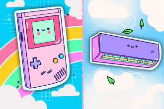 turn simple things into cute and aesthetic art