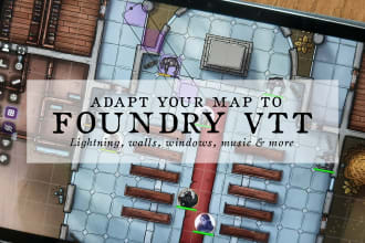 adapt your map to foundry vtt