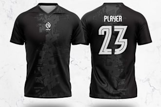 do custom jersey design ai, cdr, svg, PDF formats included