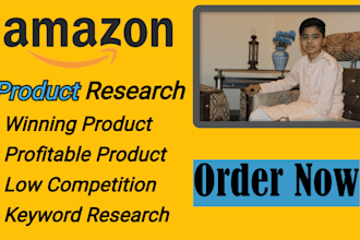 market research, identify niche, product reports for fba