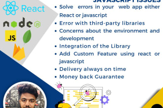 fix bugs, errors and improve performance for web apps