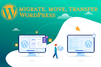 duplicate, migrate, or transfer wordpress website