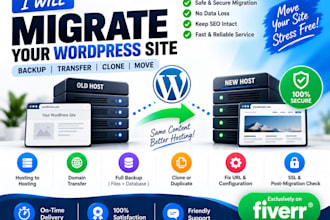 safely migrate or transfer your wordpress site