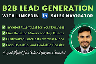 do targeted b2b lead generation using linkedin sales navigator