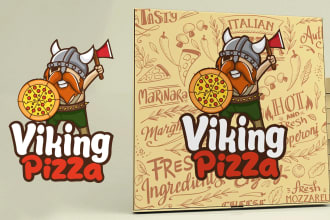 do unique business mascot logo design or custom corporate mascots