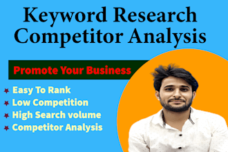 research profitable keyword and competitor analysis