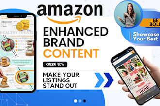 design amazon enhanced brand content ebc a plus infographic