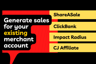 manage and grow your shareasale, clickbank, cj affiliate merchant account