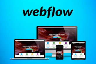 create a webflow website or webflow design