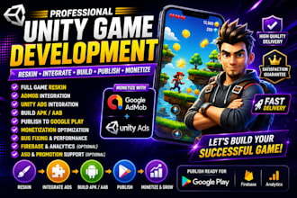 integrate admob, unity ads, build apk, monetize, publish
