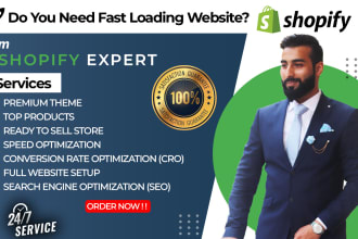 create profitable shopify website or shopify store design